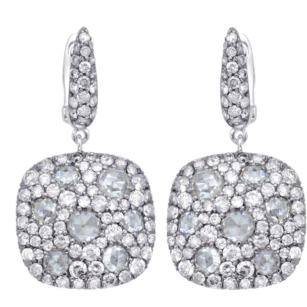 Diamond Drop Earrings